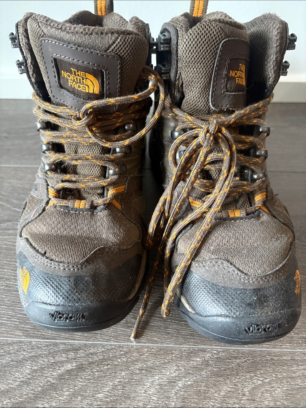 The North Face Brown Hiking Boots